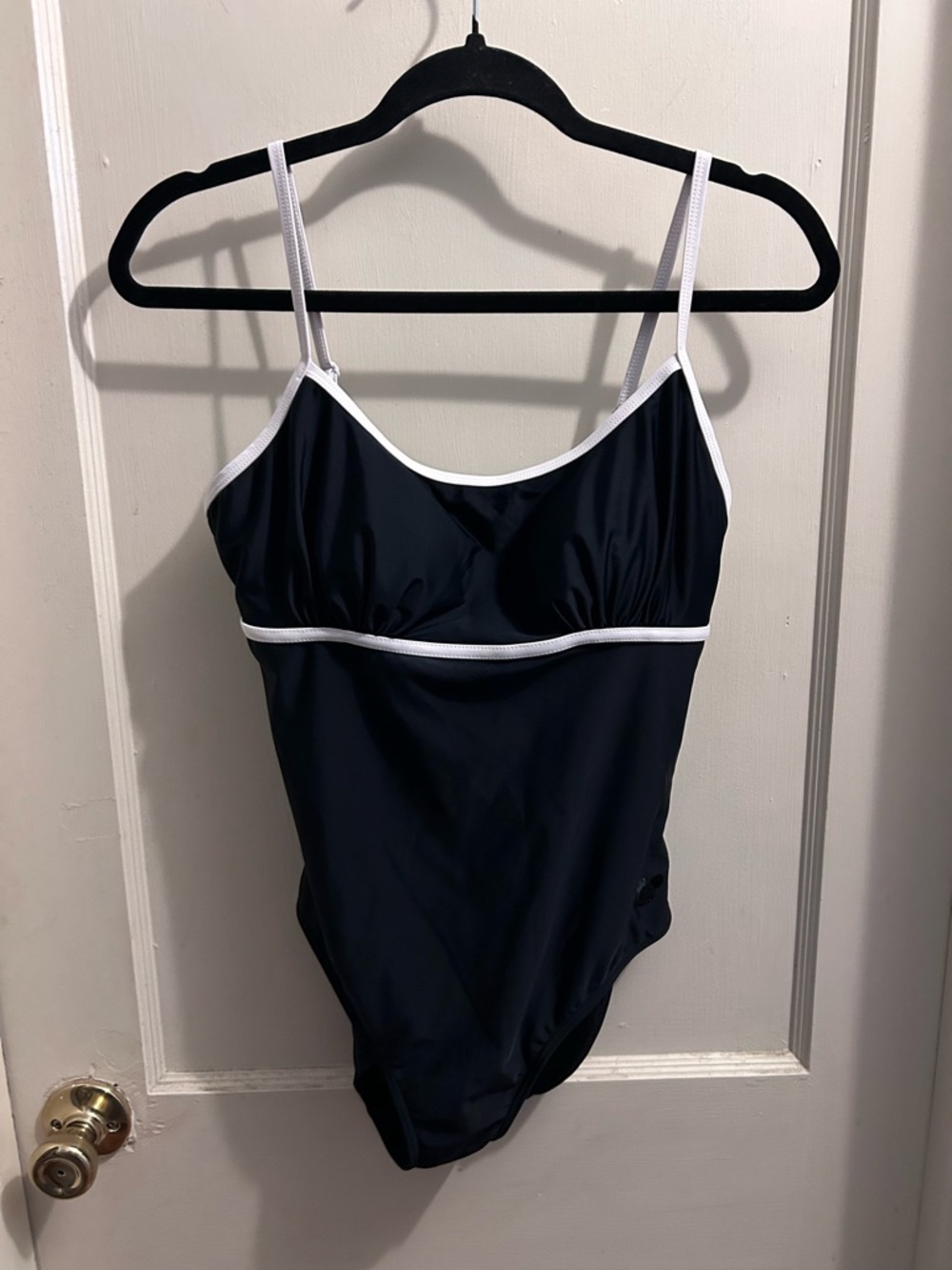 Disney Parks women’s black and white classic‎ one piece Mickey swimsuit medium